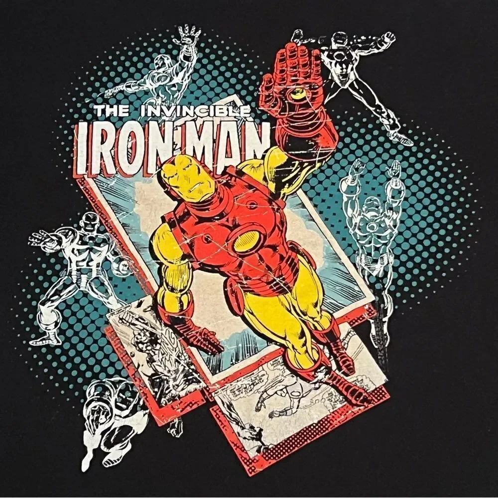 The Invincible Iron Man Disney Store Exclusive Graphic Tee Shirt / Size S